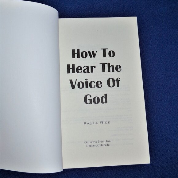 How to Hear the Voice of God by Paula Rice (2007, Paperback Book) - Picture 4 of 5